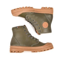 Pataugas AUTHENTIQUE M/G F4H KAKI 13 Pataugas AUTHENTIQUE M/G F4H KAKI -Pataugas 628300 BOOTS FEMME AUTHENTIQUE M G F4H KAKI 6