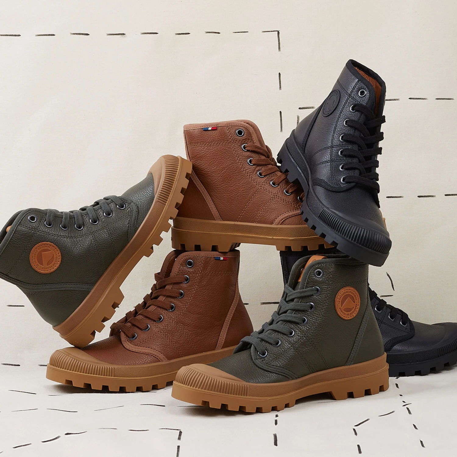 Pataugas AUTHENTIQUE M/G F4H KAKI 5 Pataugas AUTHENTIQUE M/G F4H KAKI – Image 3